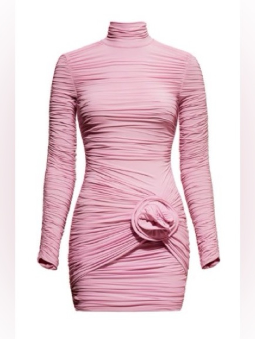 Long sleeve jersey dress